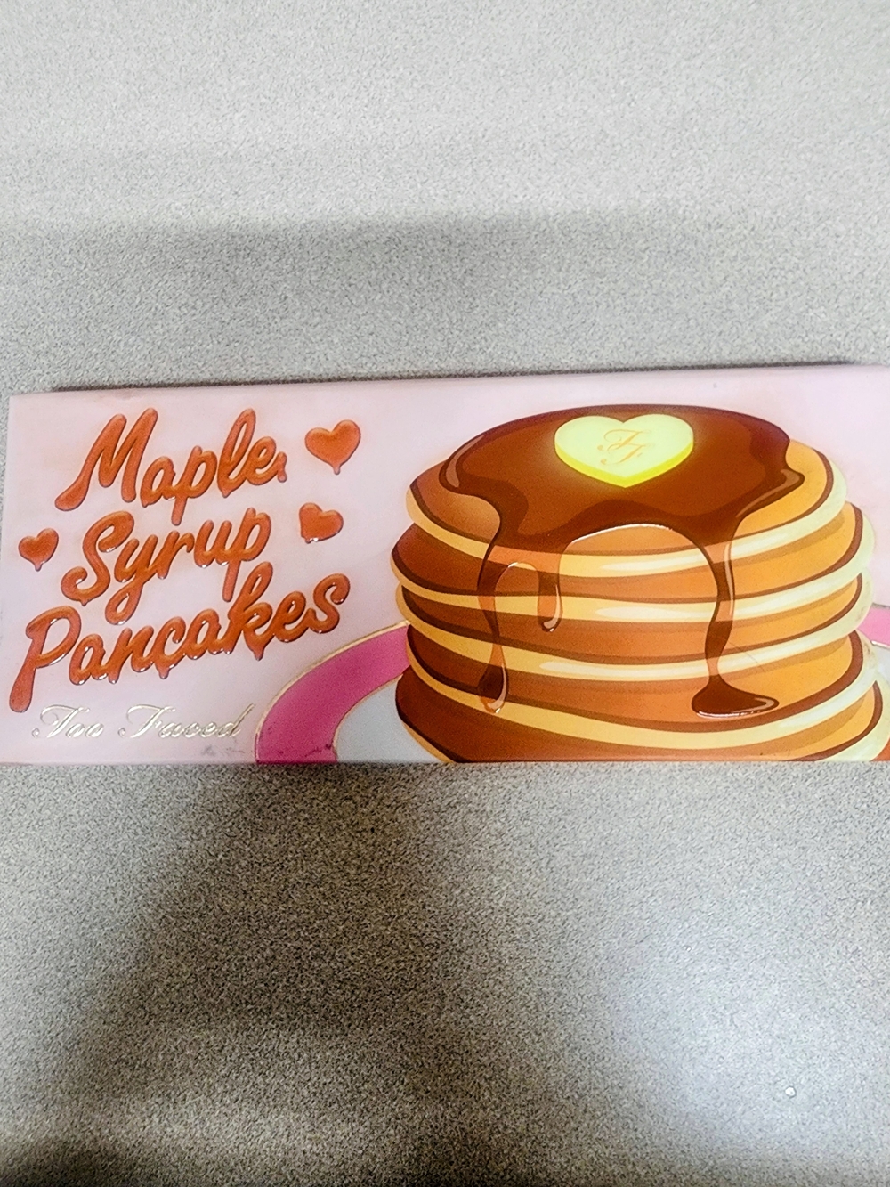Too Faced Maple Syrup Pancakes Eyeshadow Palette